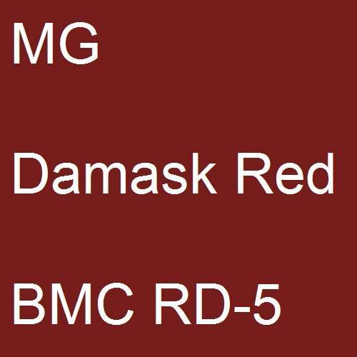 MG, Damask Red, BMC RD-5.